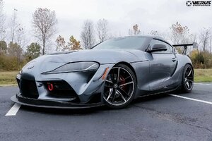 VERUS ENGINEERING(ヴェルスエンジニアリング)：A0232A：TOYOTA GR SUPRA：A90/A91：フロントスプリッター＆エアダム