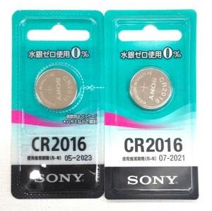 【訳あり】ソニー リチウムコイン電池 CR2016 水銀ゼロシリーズ CR2016-ECO