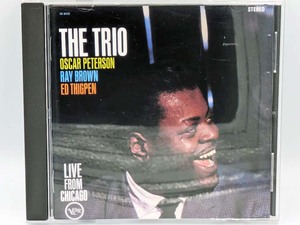 The Trio（ザ・トリオ／オスカー・ピーターソン、レイ・ブラウン、エド・シグペン）Live from Chicago 国内盤 中古CD 状態良好