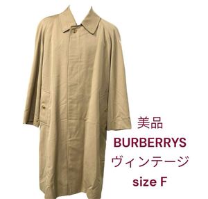 美品　バーバリー　ヴィンテージ　ウール　トレンチ　コート　/BURBERRYS サイズフリー