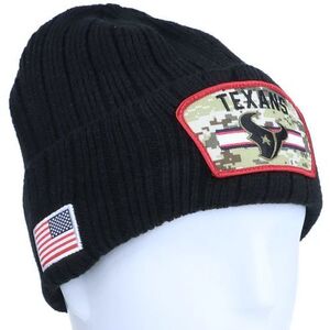 限定Salute to Service ニューエラ NEWERA ニット帽 NFL ヒューストンテキサンズ Texans フリース仕様 ミリタリー 迷彩 USA正規品 アメフト