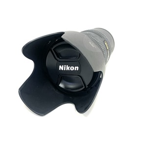 7368【現状品☆Nikon / 交換レンズ】ニコン☆N AF-S NIKKOR 70-200mm 2.8GⅡ ED VR◇望遠レンズ 一眼レフカメラ レンズフード≪HB-48≫中古