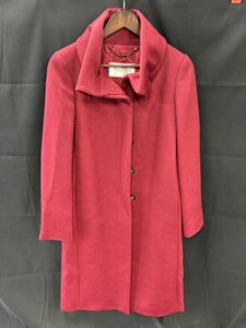 大村　9月　No.66 Max mara マックスマーラ　　　コート ロングコート レッド アウター サイズ36