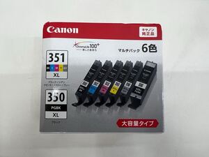 ◆11236) Canon BCI-351XL 350XL 6色マルチパック大容量タイプ　