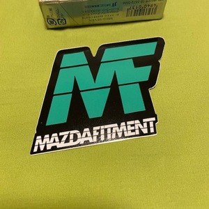 V3 INITIALS■MazdaFitment.com■ステッカー 　USDM デミオ アテンザ cx3 cx5 mpv プレマシー マツダフィットメント マツダ