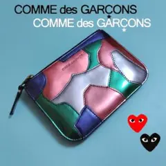 COMME des GARCONS 近未来 パッチワーク ポーチ カードケース