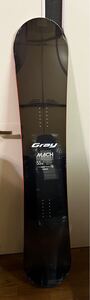 24-25 Gray Snowboard Mach55w 未使用ラスト1本