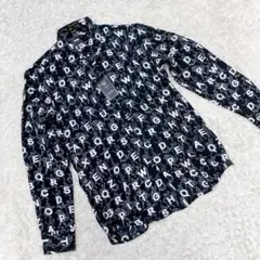 《ラグジュアリーファッション 》3XL 新品 メンズ シャツ 長袖 おしゃれ 黒