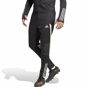 ★アディダス adidas 新品 メンズ 吸汗速乾 トレーニング ジャージ トラックパンツ ロングパンツ 黒 Mサイズ [IL7265-M] 四 壱★QWER★