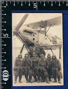 飛行機写真 1枚 J記号の94式水上偵察機 天虎 終戦時に琵琶湖へ沈められたとか 戦前民間航空 飛行学校 海軍航空隊