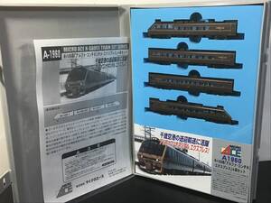 【コレクター放出品】N-GAUGE TRAIN SET／A-1960 キハ59系「アルファ・コンチネンタル・エクスプレス」4両セット 未チェック 中古 現状品