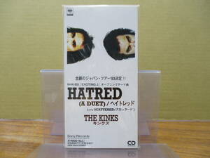 S-932【8cmシングルCD】美盤 キンクス　ヘイトレッド / スカッタード KINKS hatred / scattered / SRDS 8262