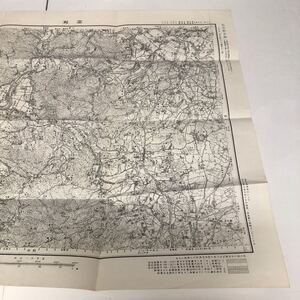 古地図 地形図 高瀬 熊本県 昭和26年応急修正 昭和29年発行 地理調査所 五万分之一