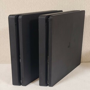 0821★☆即決　SONY PS4 CUH-2000A CUH-2100A 500GB 本体 2台 セット Playstation4 ソニー プレステ4初期化済み★