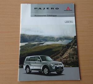 ★三菱・パジェロ PAJERO 2010年8月 アクセサリーカタログ ★即決価格★