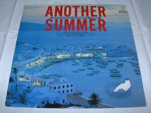 ◆希少1985年　杉山清貴　＆　オメガとライブ　レコードANOTHER SUMMER 歌詞付　レコード　株式会社バップ