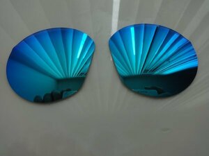 処分価格！OAKLEY ハウストン HSTN　009464用 カスタム偏光 レンズ ICE BLUE Color