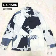 LEONARD レオナール ジャケット ブルゾン ライトアウター 花柄 総柄