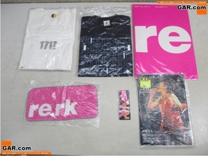 HC72 RK/河村隆一 Tour 2003 「re」 ツアーグッズ セット 未開封品 パンフレット Tシャツ ストラップ ミニタオル