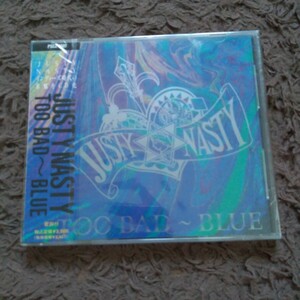 JUSTY-NASTY アルバム TOO BAD～BLUE インディーズ時代の名盤を初CD化 PSCZ-1001 新品 未開封 レア 貴重 入手困難 コレクターズアイテム