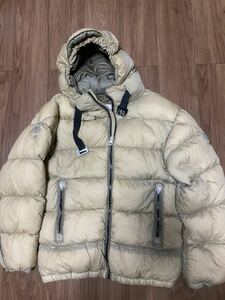 MONCLER モンクレール ダウンジャケット サイズ1 GENIUS 1017 ALYX ALMONDメンズ ジーニアス 206ベージュ Travis Scott トラビススコット着