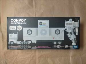 トランスフォーマー ミュージック レーベル コンボイ iPod スピーカー 新品 TRANSFORMERS MUSIC LABEL CONVOY playing iPod speaker Figure