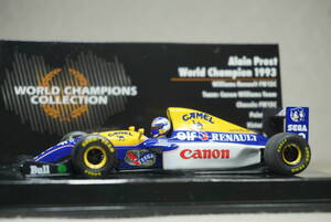 1/43 SEGA・タバコデカール加工 プロスト 年間チャンピオン MINICHAMPS Williams FW15C Renault #2 Prost 1993 ウィリアムズ ルノー FW15 C