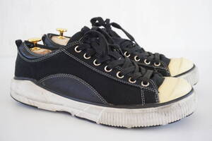 ビズビム VISVIM*9.5*スニーカー/靴*黒*TYPE NEWTON CANVAS UNRIVALED 