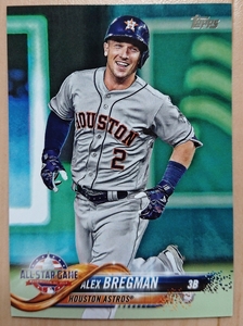 ★ALEX BREGMAN TOPPS 2018 UPDATE #US67 MLB メジャーリーグ アレックス ブレグマン HOUSTON ASTROS ヒューストン アストロズ ALL-STAR