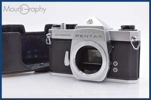 ★極上美品★ ペンタックス PENTAX SP SPORTMATIC カメラケース付 ★完動品★ 同梱可 #sh741