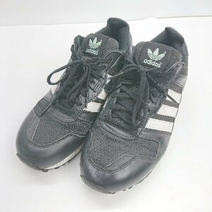 ◇ adidas アディダス　ZX700　ART　S78938 ローカットスニーカー サイズ23 ブラック レディース E