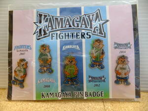 北海道日本ハムファイターズ 鎌ヶ谷 カビー C☆B ピンバッジ マスコット 鎌ケ谷ファイターズ KAMAGAYA FIGHTERS 2007 2008 2010 2012 2014