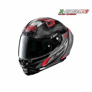 デイトナ NOLAN(ノーラン) X-lite X-803RS ULTRA CARBON スカイワープ[レッド/M（57～58）サイズ] 26425