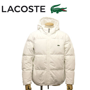 LACOSTE (ラコステ) BH102 ピケダウンジャケット LC295 70Vホワイト 54-XL