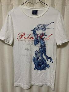 Polo Ralph Lauren dragon tee ポロラルフローレン ドラゴン Tシャツ サイズS 白 WHITE