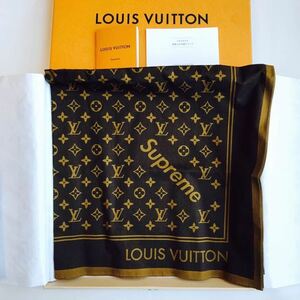 Louis Vuitton × Supreme Monogram Bandana ルイヴィトン シュプリーム モノグラム バンダナ 大阪ヒルトンプラザ店購入