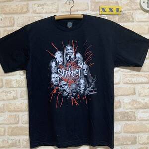 スリップノット Tシャツ　XXLサイズ　Slipknot ② ロックバンド　半袖