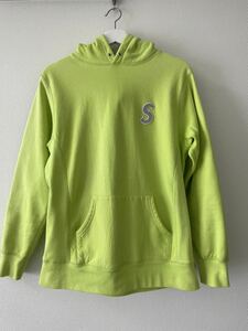 シュプリーム SUPREME S Logo Hooded S M パーカー Sロゴ　ボックス 赤 白 黒 ロゴ ブルゾン ライムグリーン