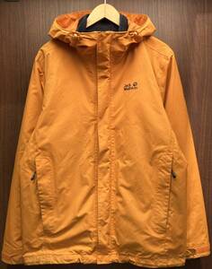 JACK WOLFSKIN ジャックウルフスキン 5012774 マウンテンパーカ XLサイズ オレンジ