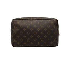 LOUIS VUITTON ルイヴィトン モノグラム トゥルース・トワレット28 ポーチ M47522 中古 D4