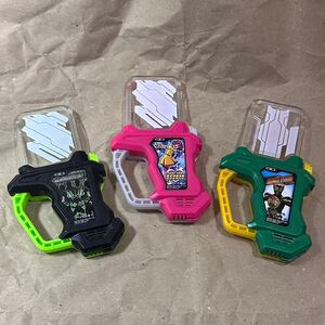 バンダイ 仮面ライダーエグゼイド《SG》ときめきクライシス ガシャット 他 3点