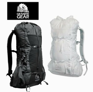 グラナイトギア ヴァーガ 3 26リットル Granite Gear VIRGA 3 登山 ハイク 海外旅行 超軽量 バックパック 大容量 富士山 ブラック 黒