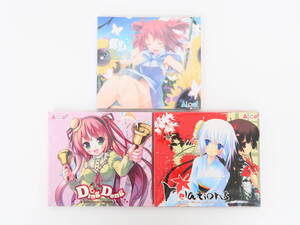 EF4321/CD/3枚セット ALcot Vocal collection Vol.2-4「relations」「Sisters」「Ding Dong」