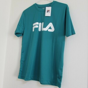 【新品 】送料無料 FILA フィラ 緑 Tシャツ S 半そで テニス