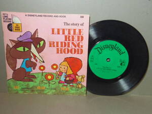 レコード付き洋書絵本 赤ずきんちゃん little red riding hood