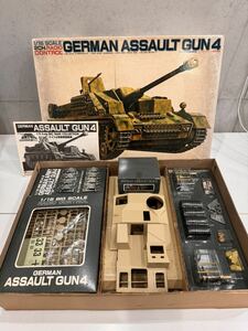 ★ BANDAI バンダイ 1/15 SCALE RADIO CONTROL GERMAN ASSAULT GUN4 ドイツ4号突撃砲戦車 #1 0508YG