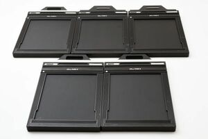 #3550L リスコ Lisco Mark II 4x5 Cut Film Holders フィルムホルダー 美品 ５個