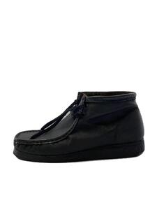 Clarks◆ブーツ/UK9/BLK/ワラビー