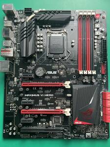 ASUS ROG MAXIMUS VI HERO ATX Z87 LGA1150 中古動作品