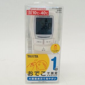 未使用 TANITA タニタ非接触 体温計 BT-543 おでこで測定 イエロー